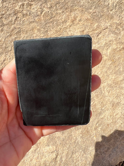 Australian Black Jade Slab 118g - Purple Door Alchemy