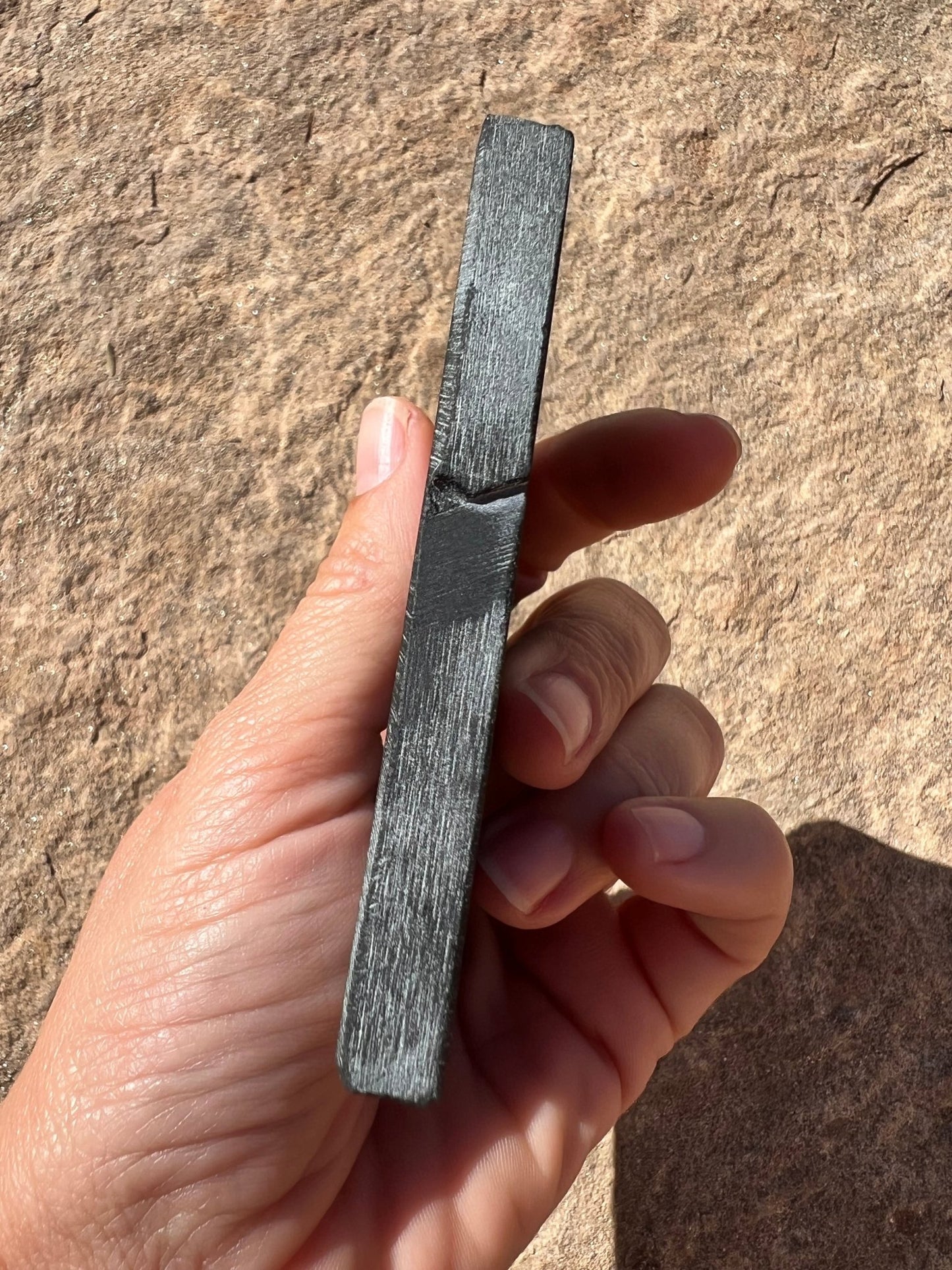 Australian Black Jade Slab 123g - Purple Door Alchemy