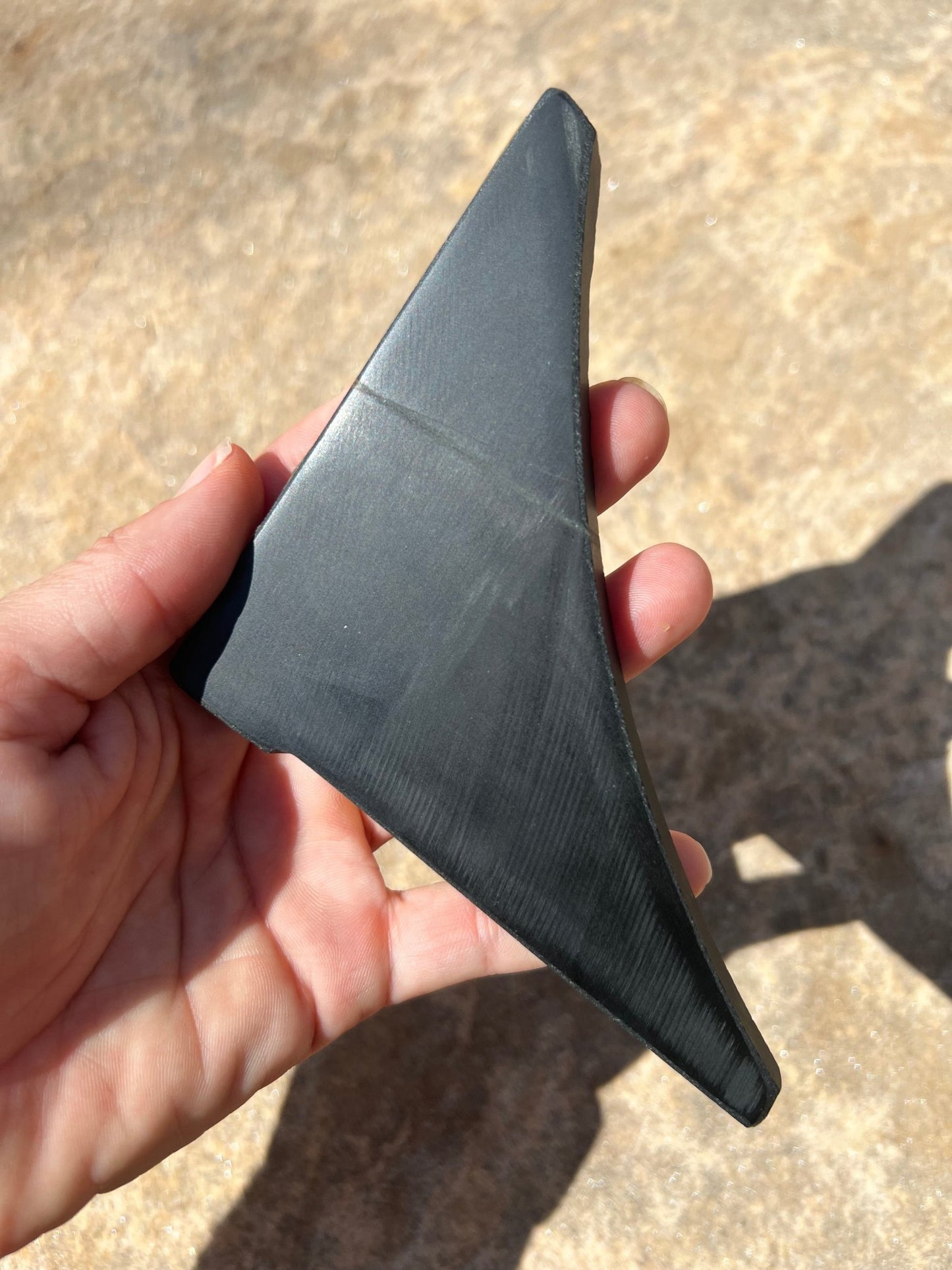 Australian Black Jade Slab 134g - Purple Door Alchemy
