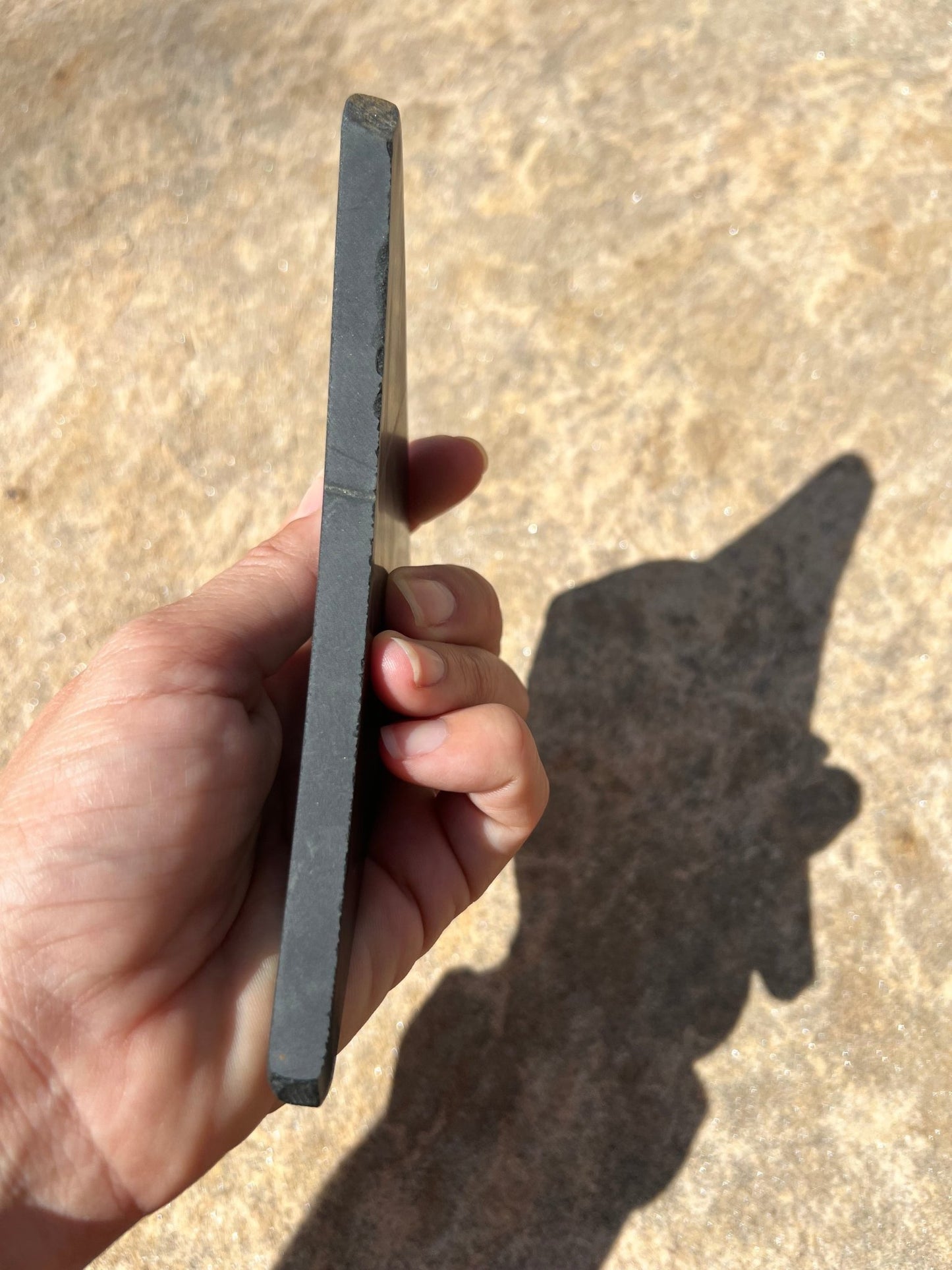 Australian Black Jade Slab 134g - Purple Door Alchemy