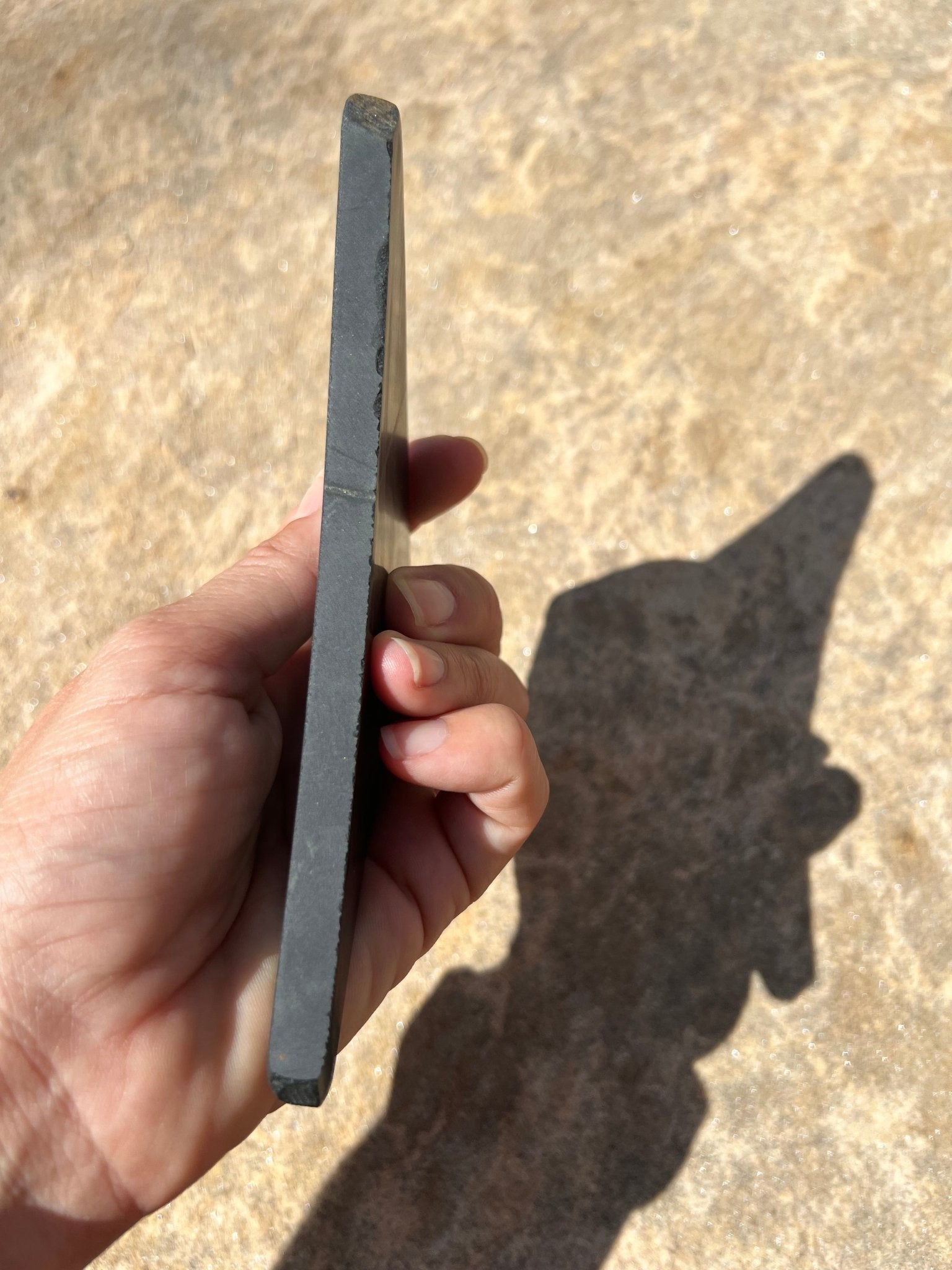 Australian Black Jade Slab 134g - Purple Door Alchemy