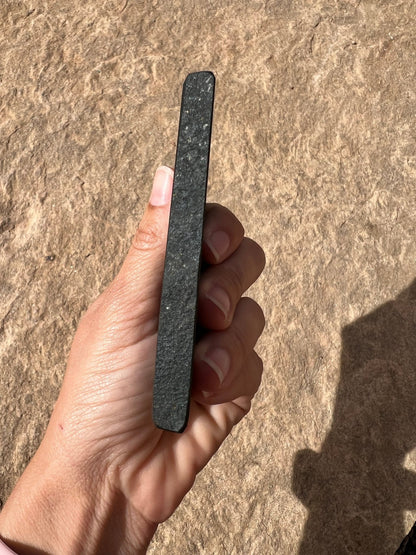 Australian Black Jade Slab 139g - Purple Door Alchemy