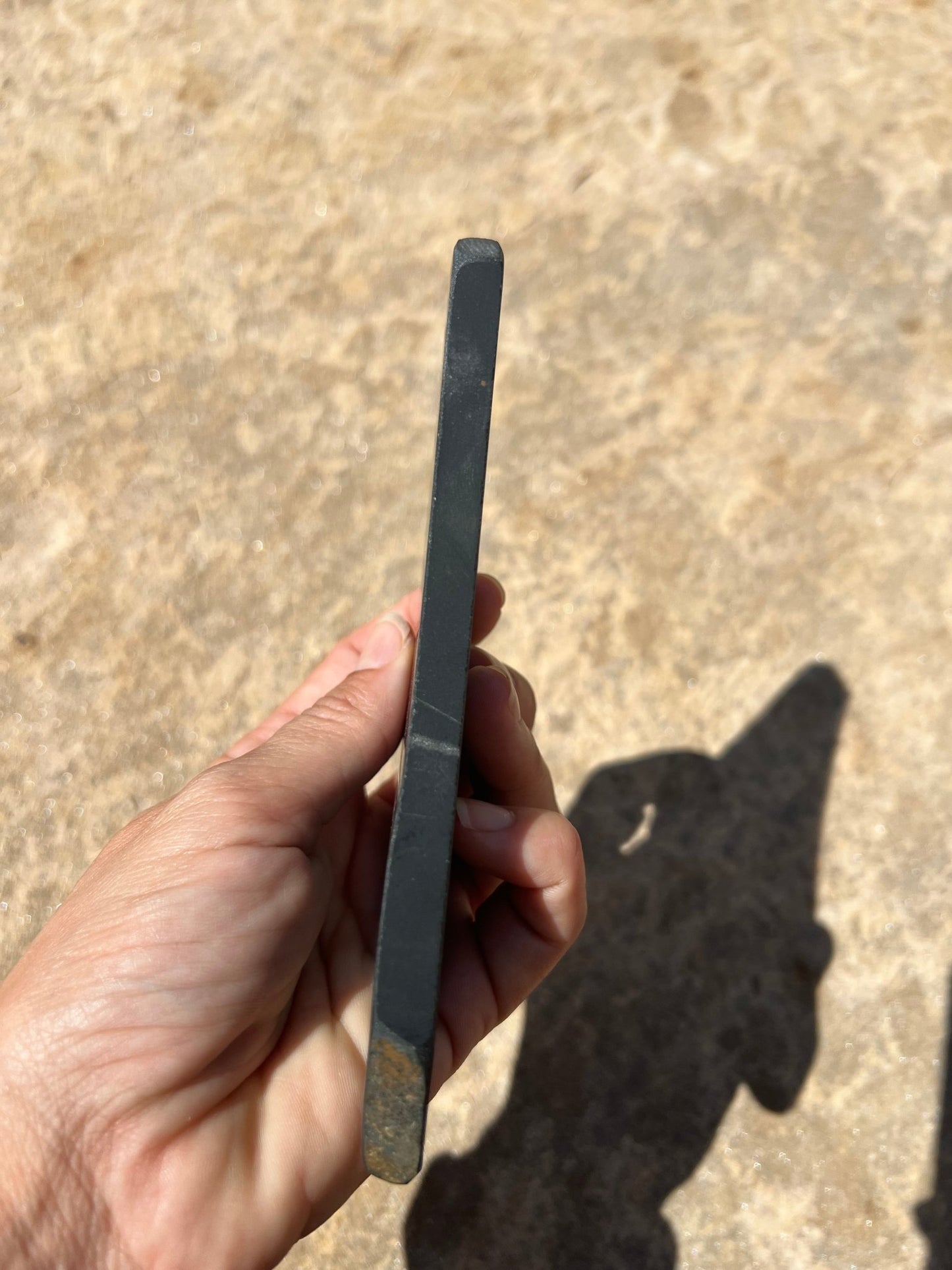 Australian Black Jade Slab 164g - Purple Door Alchemy