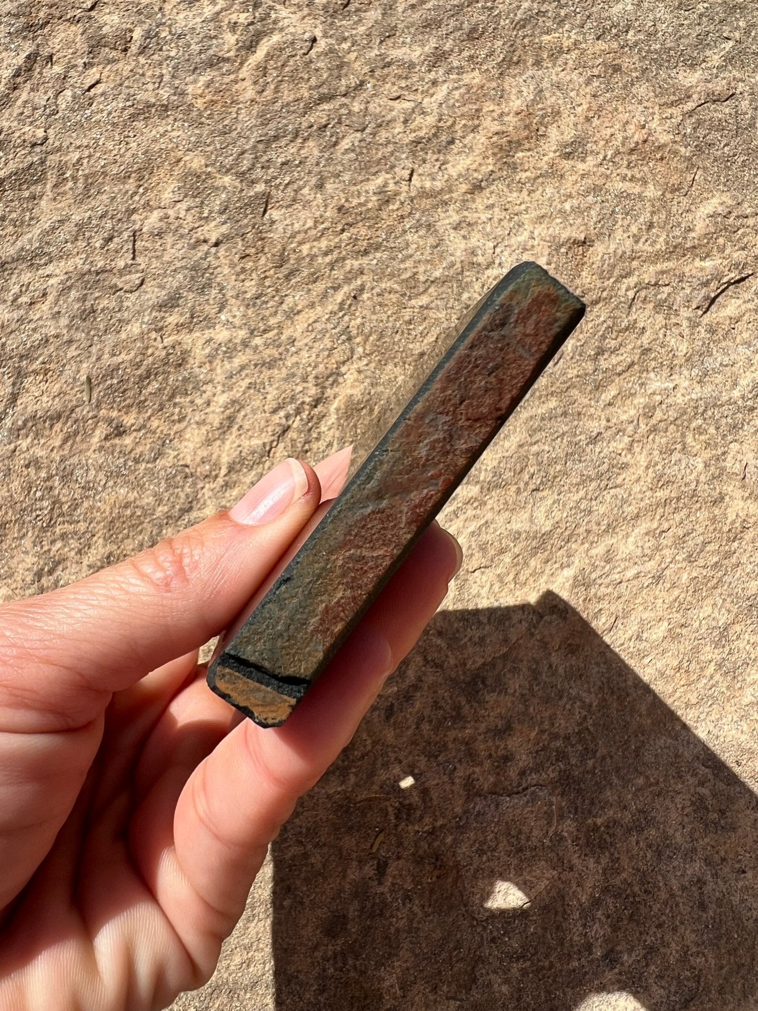 Australian Black Jade Slab 171g - Purple Door Alchemy