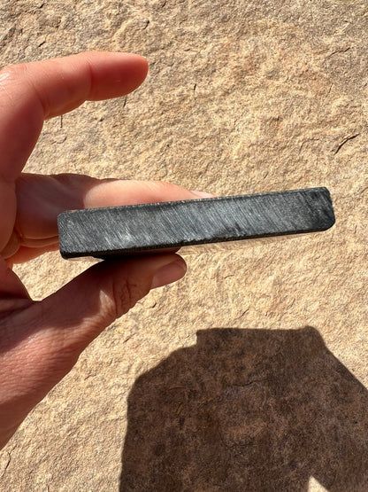 Australian Black Jade Slab 171g - Purple Door Alchemy