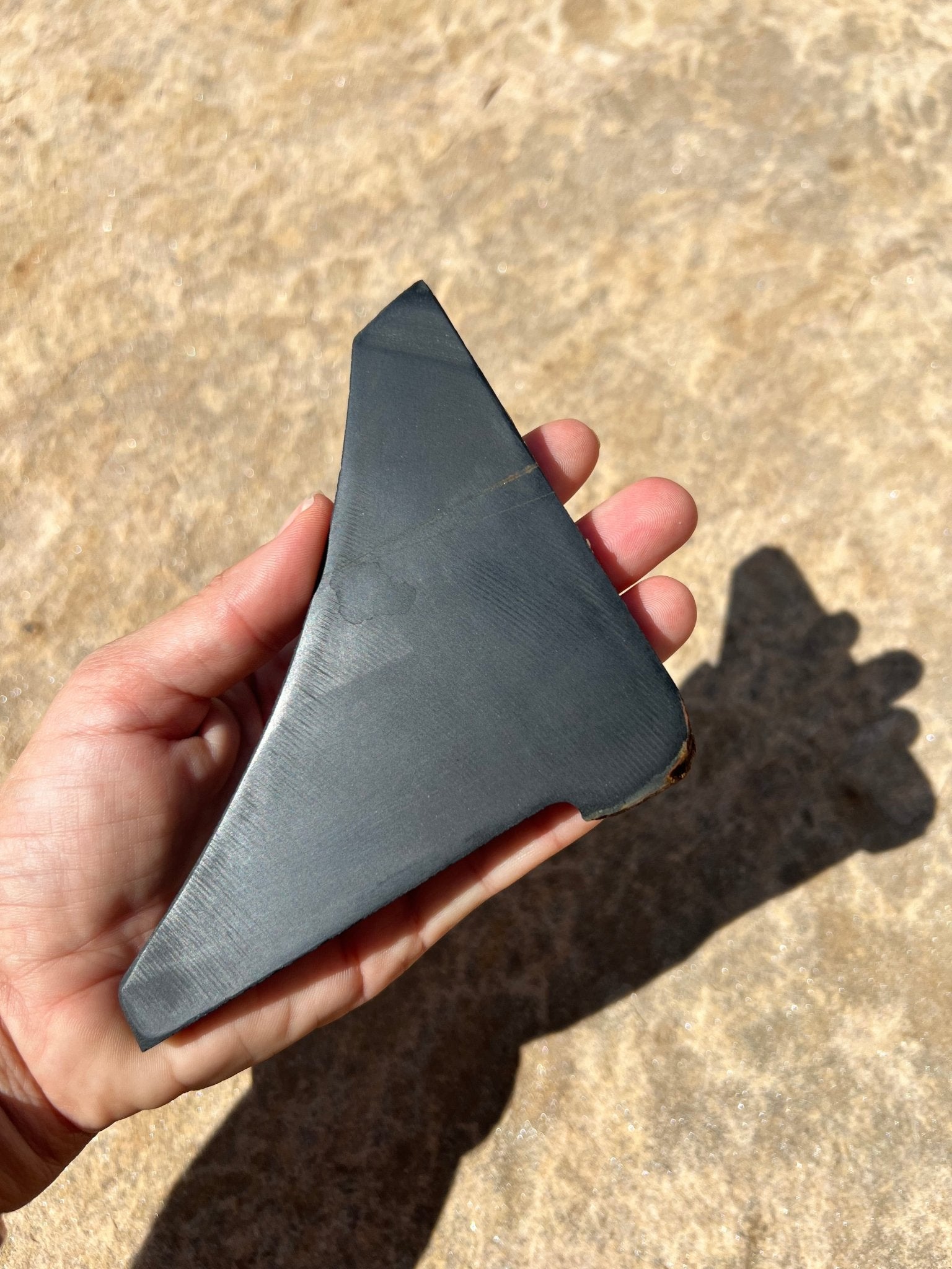 Australian Black Jade Slab 178g - Purple Door Alchemy