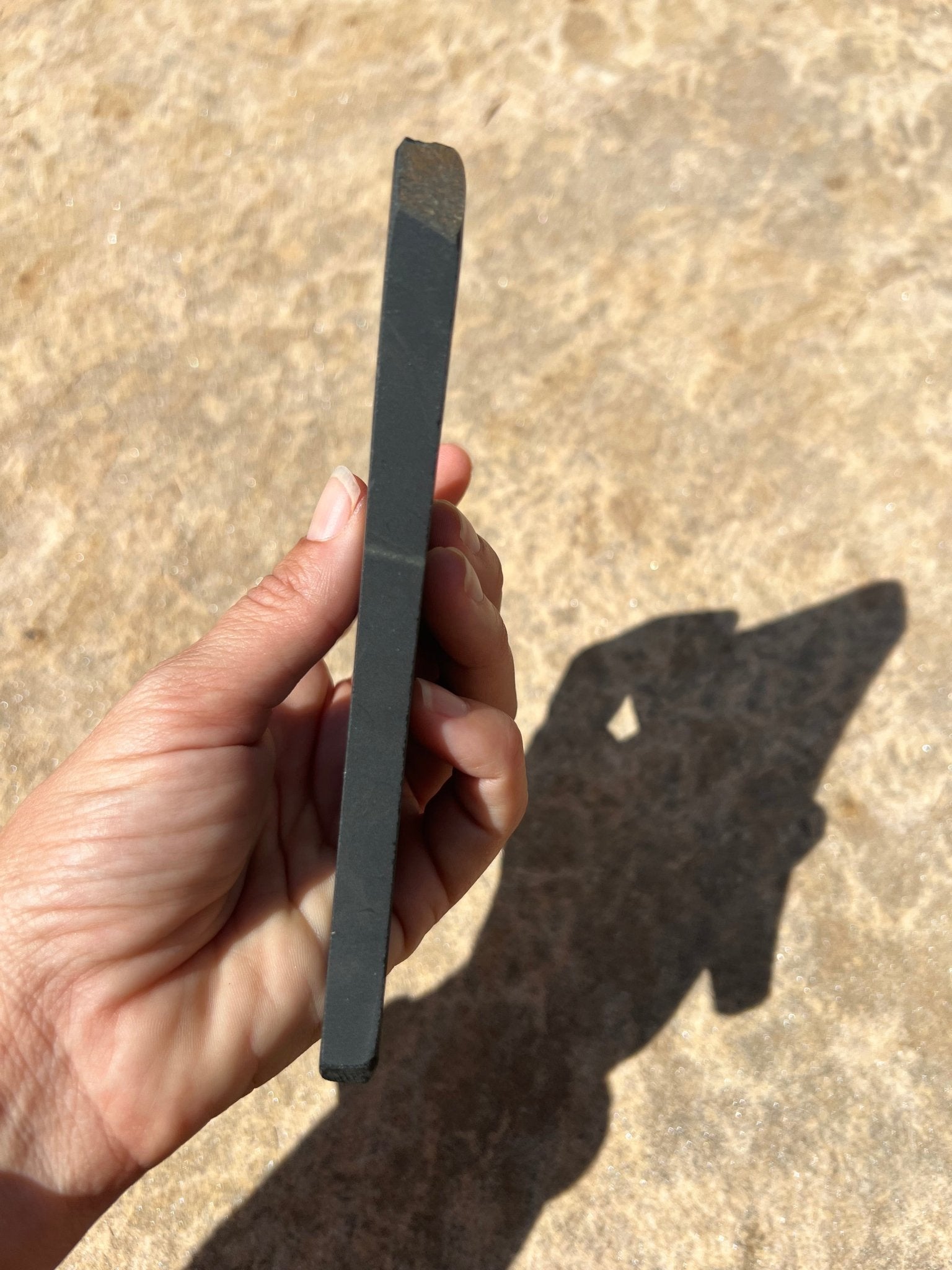 Australian Black Jade Slab 178g - Purple Door Alchemy