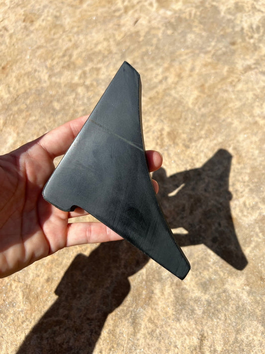 Australian Black Jade Slab 178g - Purple Door Alchemy