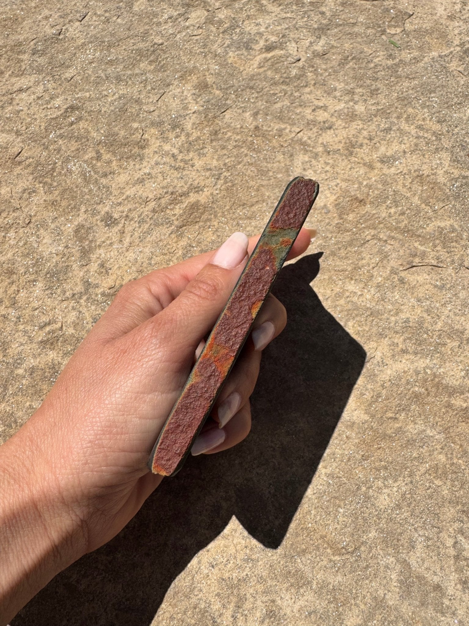 Australian Black Jade Slab 184g - Purple Door Alchemy