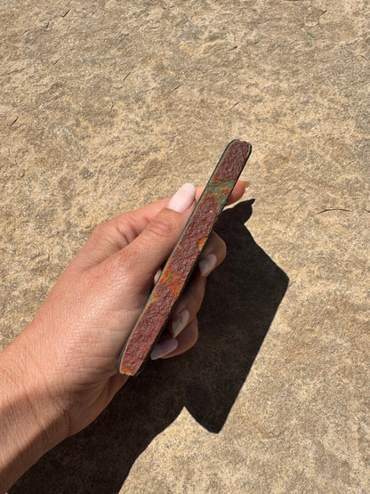 Australian Black Jade Slab 184g - Purple Door Alchemy