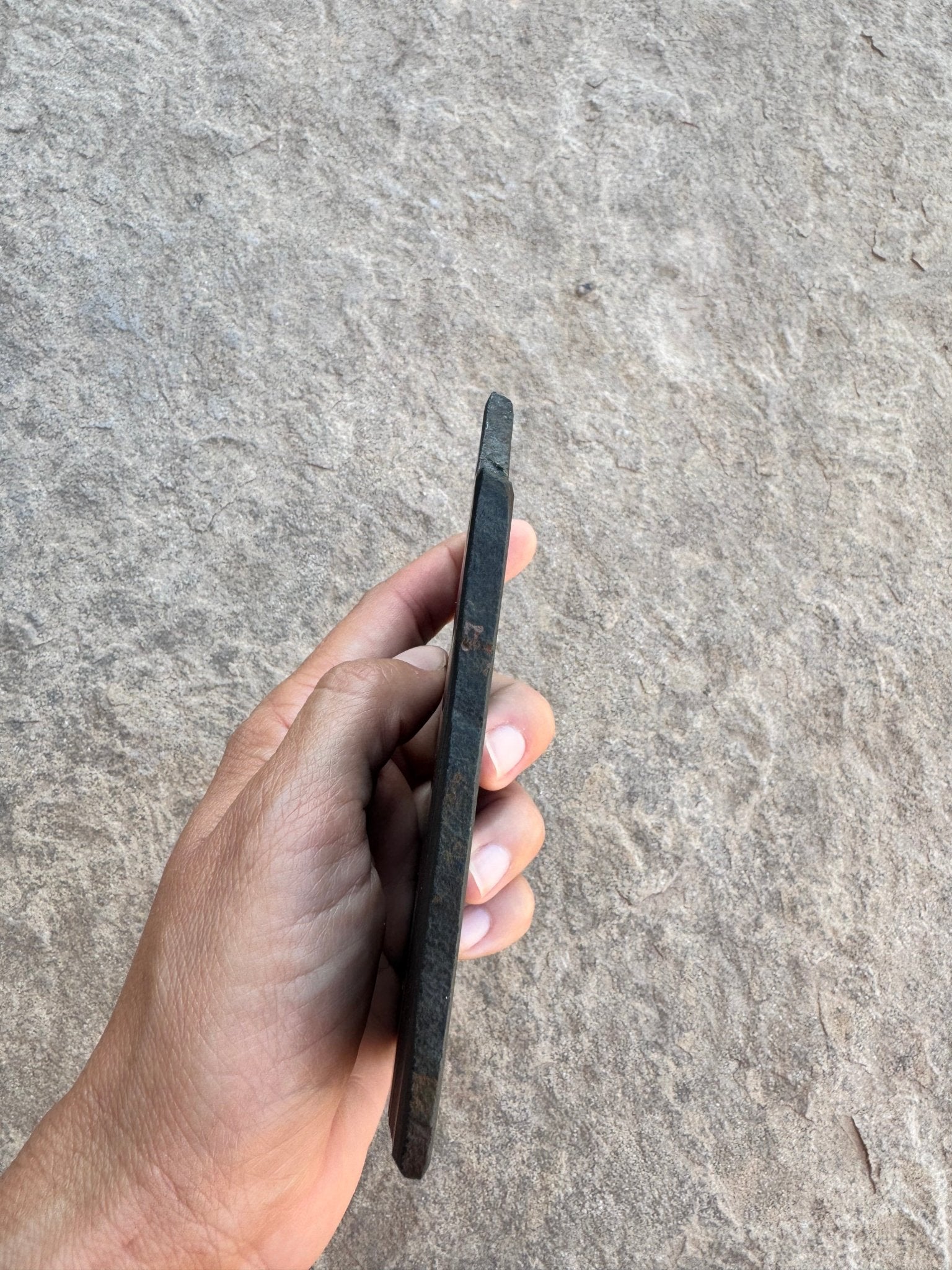 Australian Black Jade Slab 188g - Purple Door Alchemy