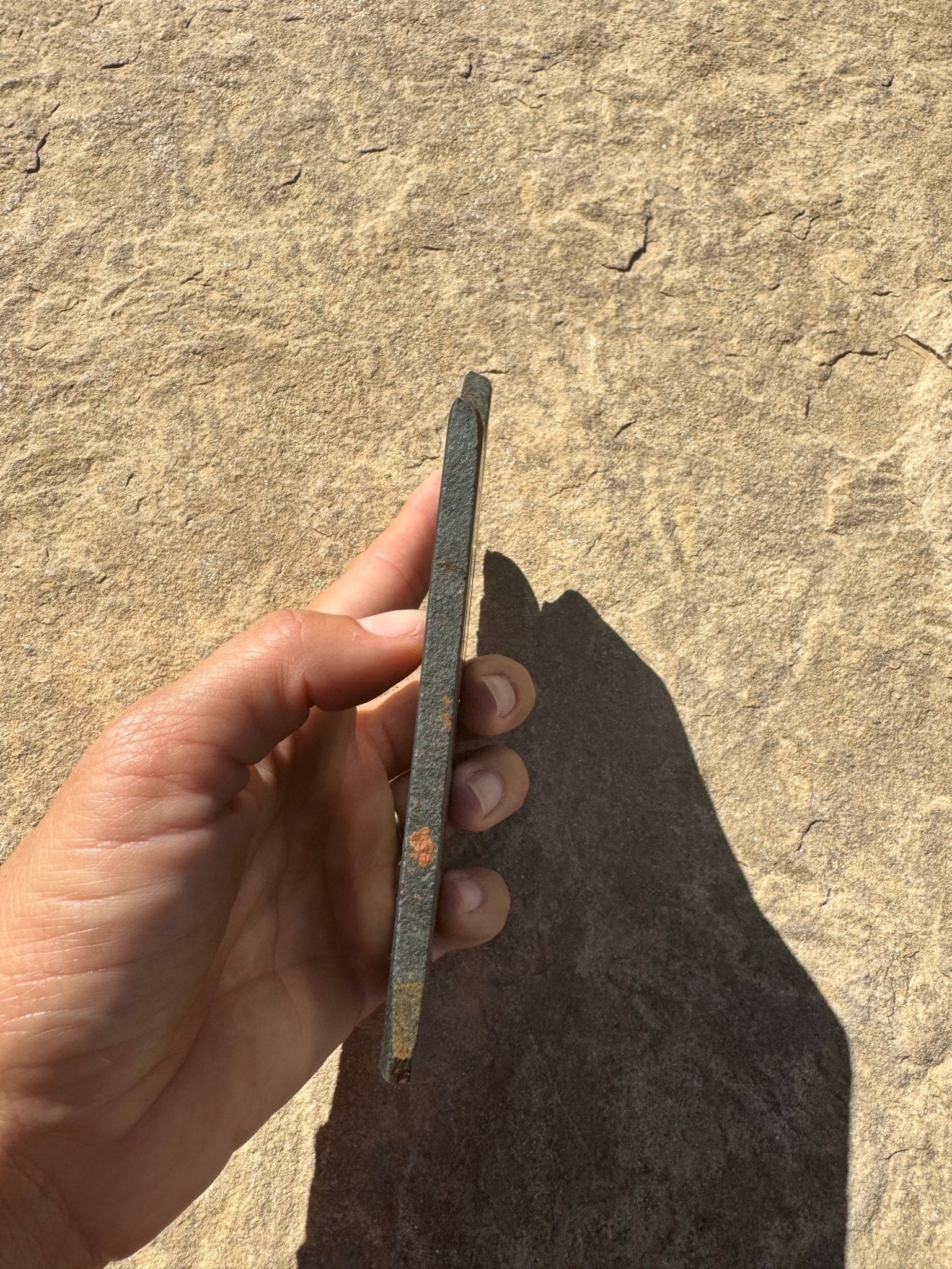 Australian Black Jade Slab 195g - Purple Door Alchemy