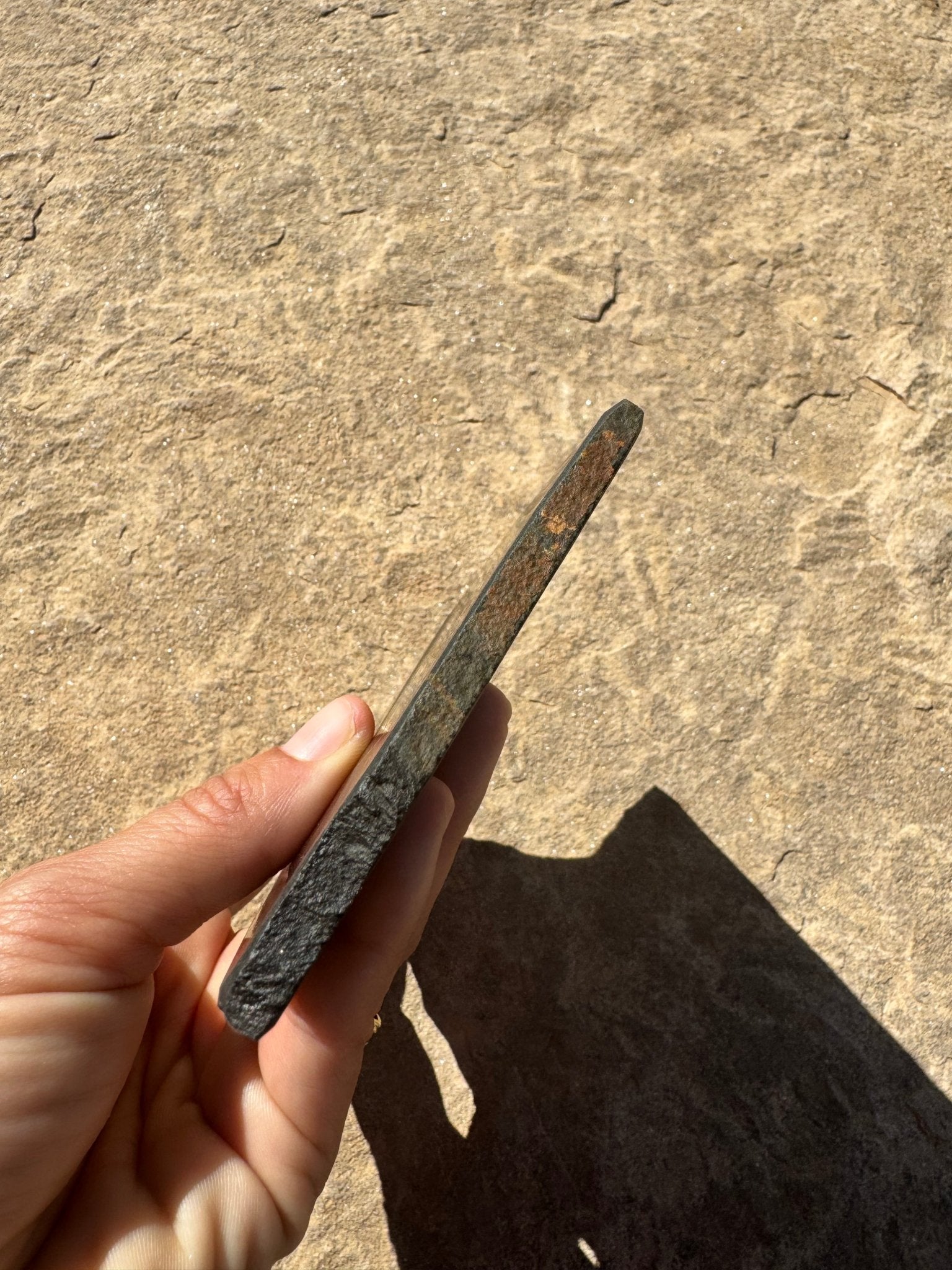 Australian Black Jade Slab 195g - Purple Door Alchemy