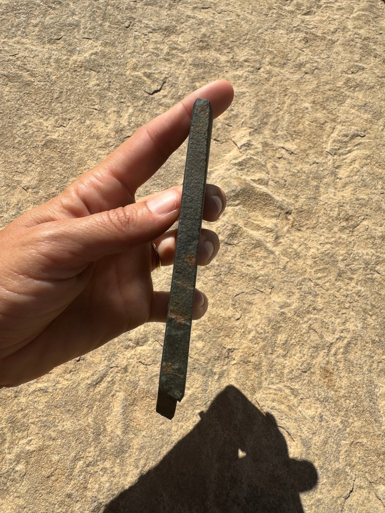 Australian Black Jade Slab 235g - Purple Door Alchemy