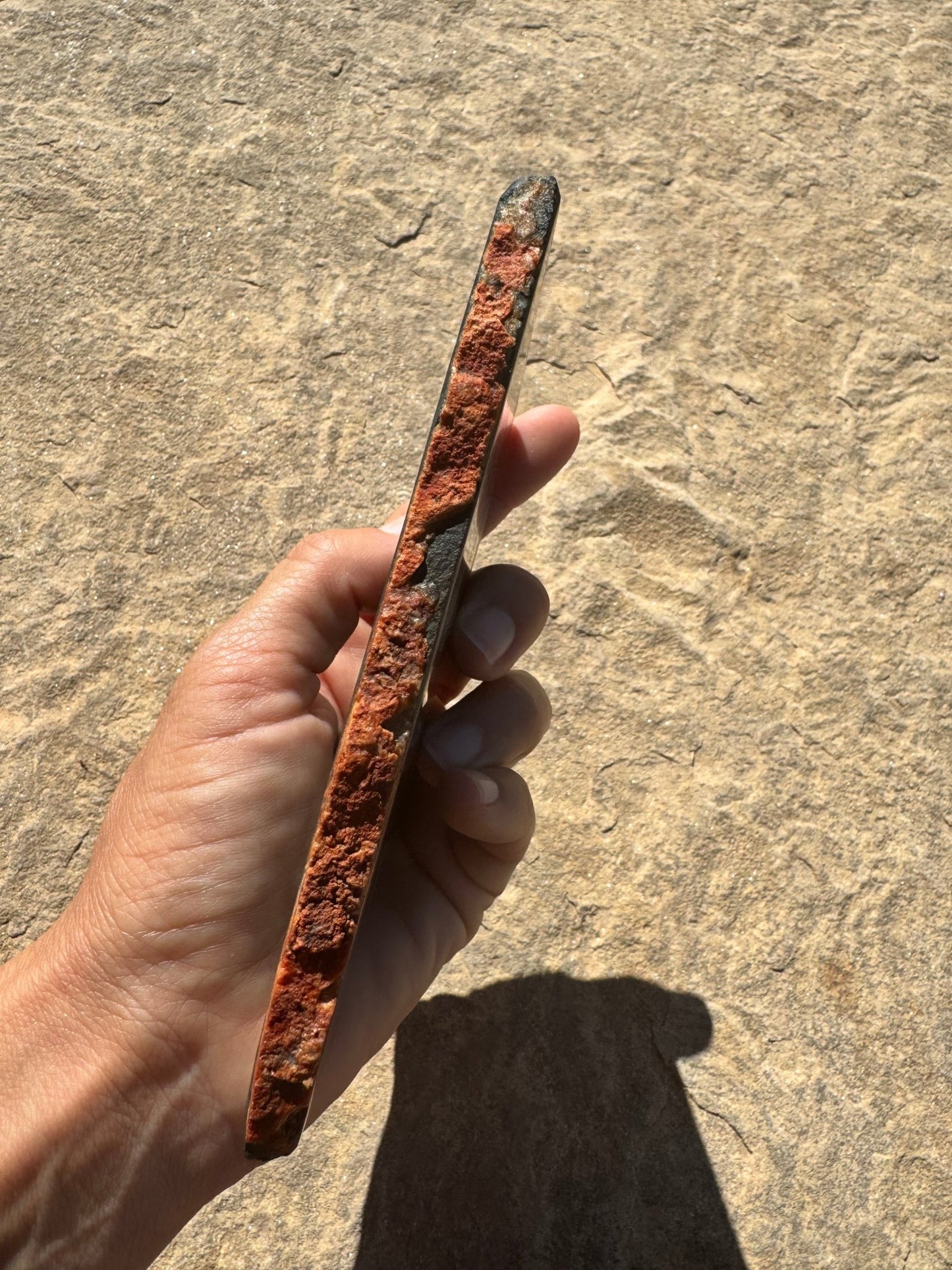 Australian Black Jade Slab 235g - Purple Door Alchemy
