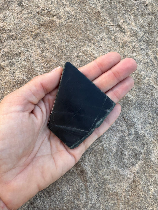 Australian Black Jade Slab 55g - Purple Door Alchemy