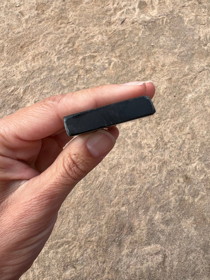 Australian Black Jade Slab 94g - Purple Door Alchemy