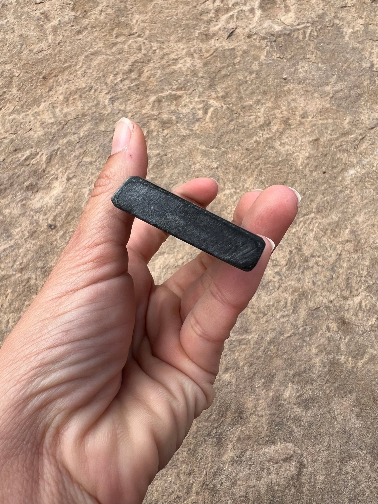 Australian Black Jade Slab 94g - Purple Door Alchemy