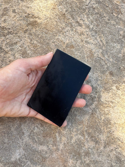 Australian Black Jade Slab 96g - Purple Door Alchemy