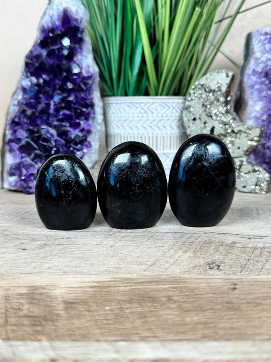 Black Tourmaline Freeform - Purple Door Alchemy