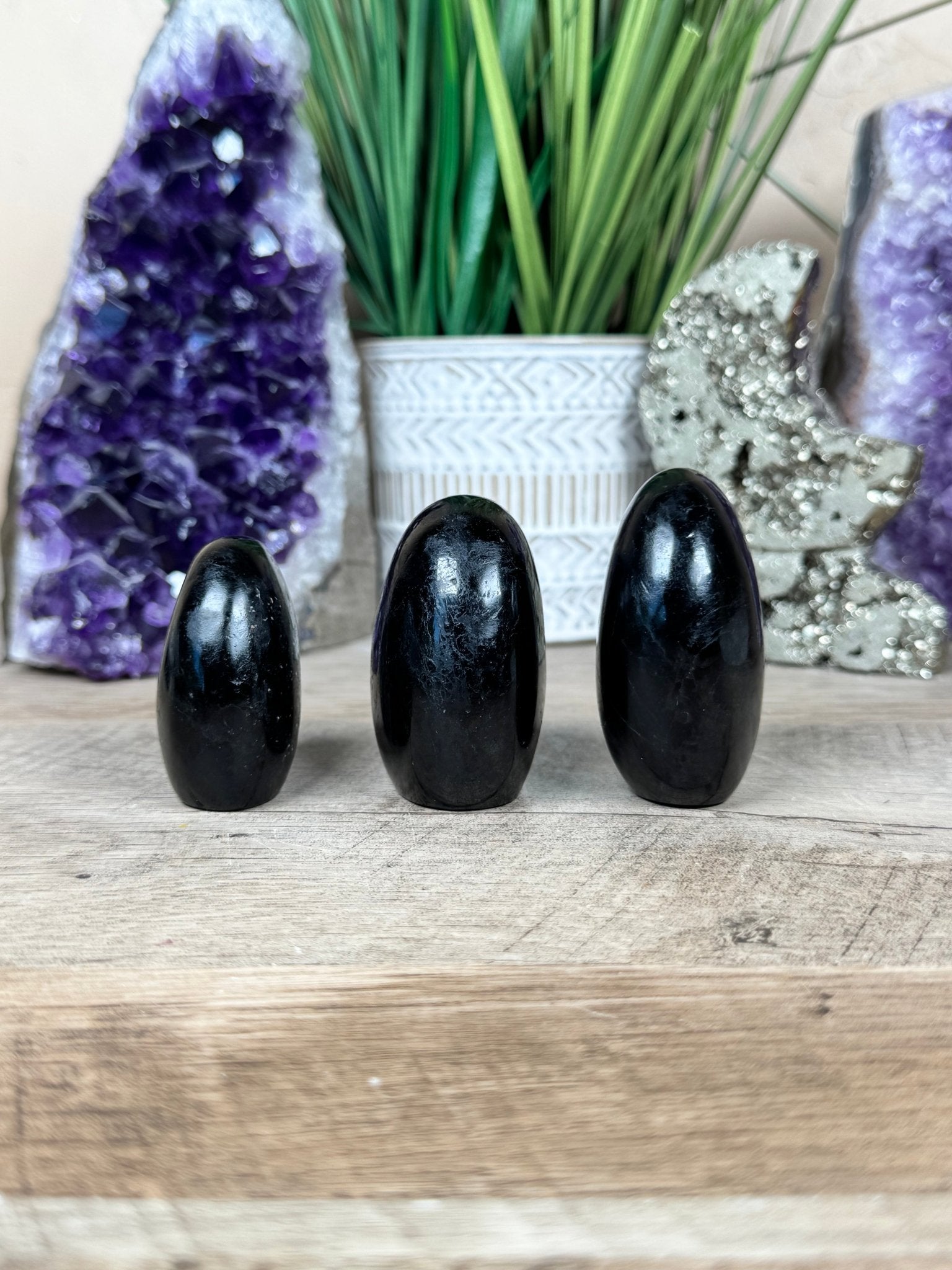 Black Tourmaline Freeform - Purple Door Alchemy