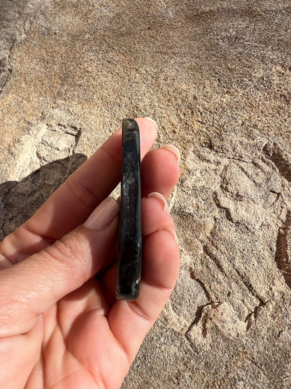 Bloodshot Iolite Sunstone Slab 28g - Purple Door Alchemy