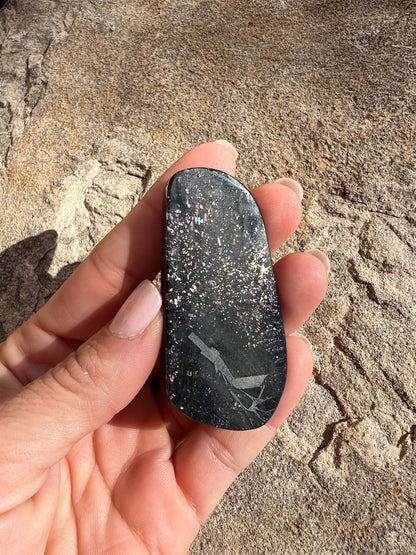 Bloodshot Iolite Sunstone Slab 28g - Purple Door Alchemy