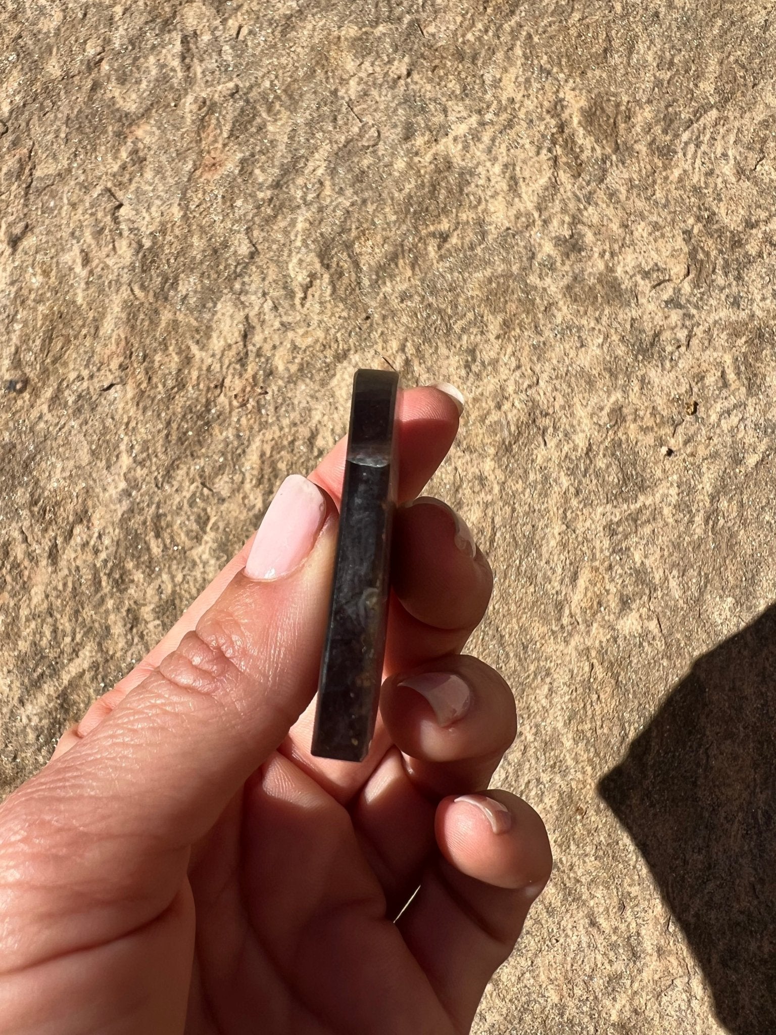 Bloodshot Iolite Sunstone Slab 32g - Purple Door Alchemy