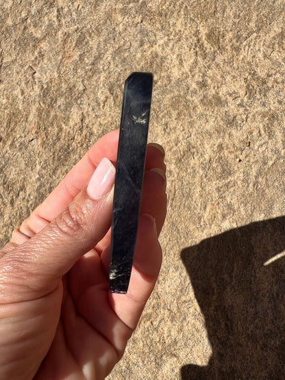 Bloodshot Iolite Sunstone Slab 32g - Purple Door Alchemy