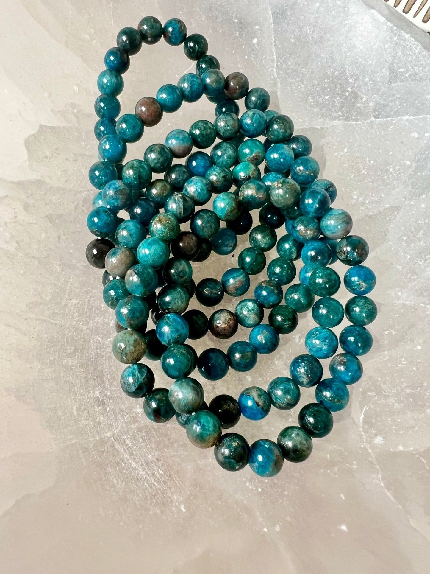 Blue Apatite Bracelet - Purple Door Alchemy