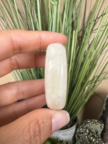 Blue Flash Palm Stone - Purple Door Alchemy