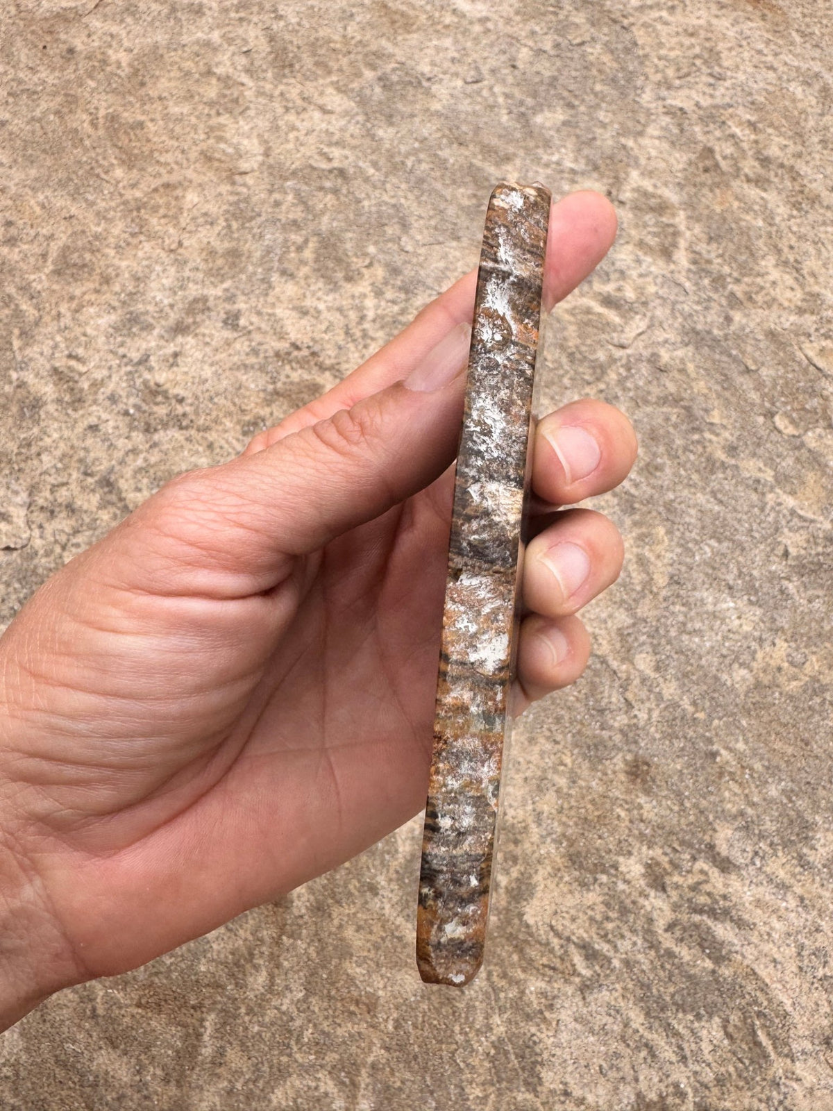 Blue Onyx Calcite Slab 155g - Purple Door Alchemy