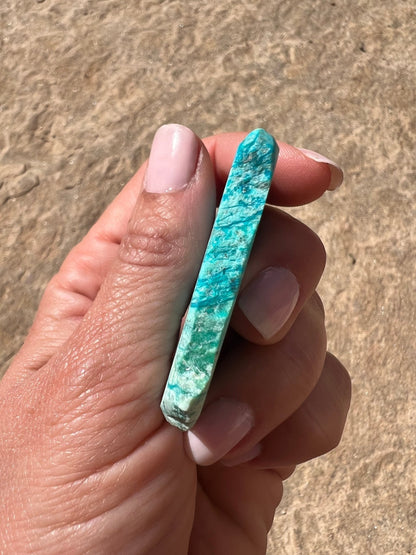 Blue River Chrysocolla Slab 28g - Purple Door Alchemy