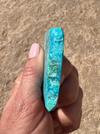 Blue River Chrysocolla Slab 28g - Purple Door Alchemy