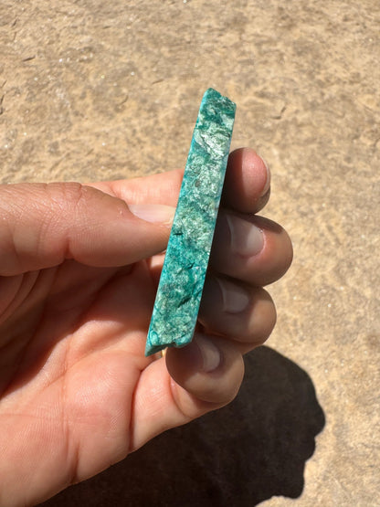 Blue River Chrysocolla Slab 28g - Purple Door Alchemy