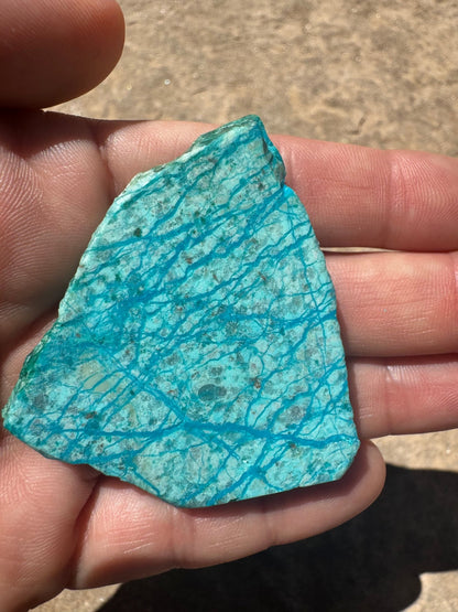 Blue River Chrysocolla Slab 28g - Purple Door Alchemy