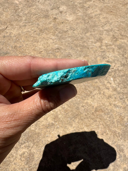 Blue River Chrysocolla Slab 54g - Purple Door Alchemy