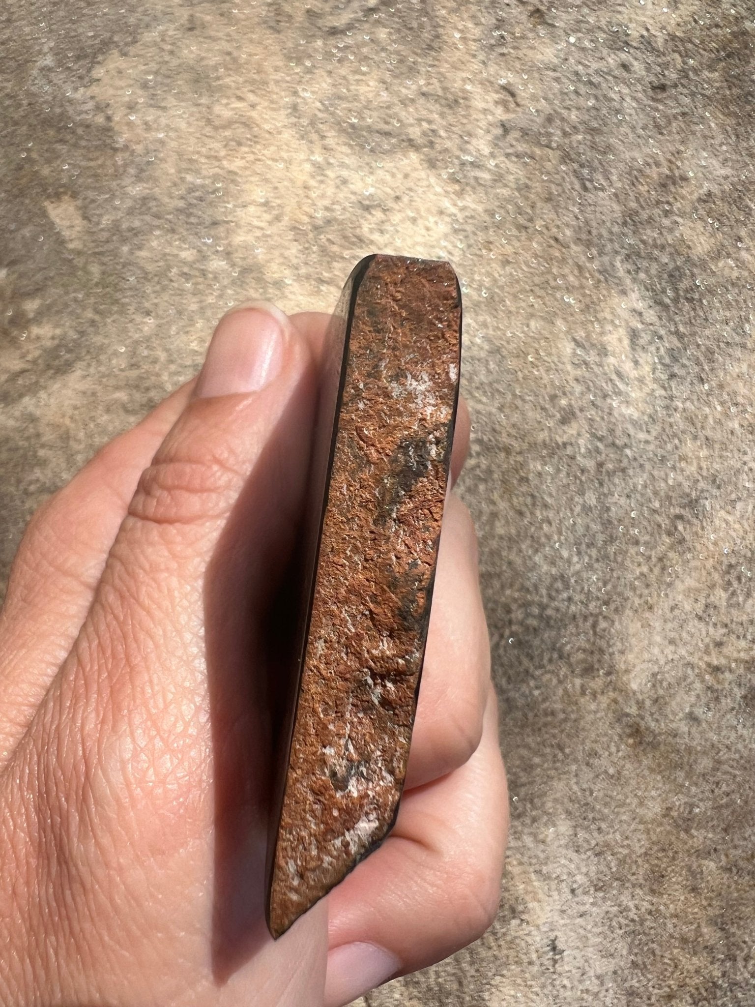 Blue Tigers Eye Slab 50g - Purple Door Alchemy
