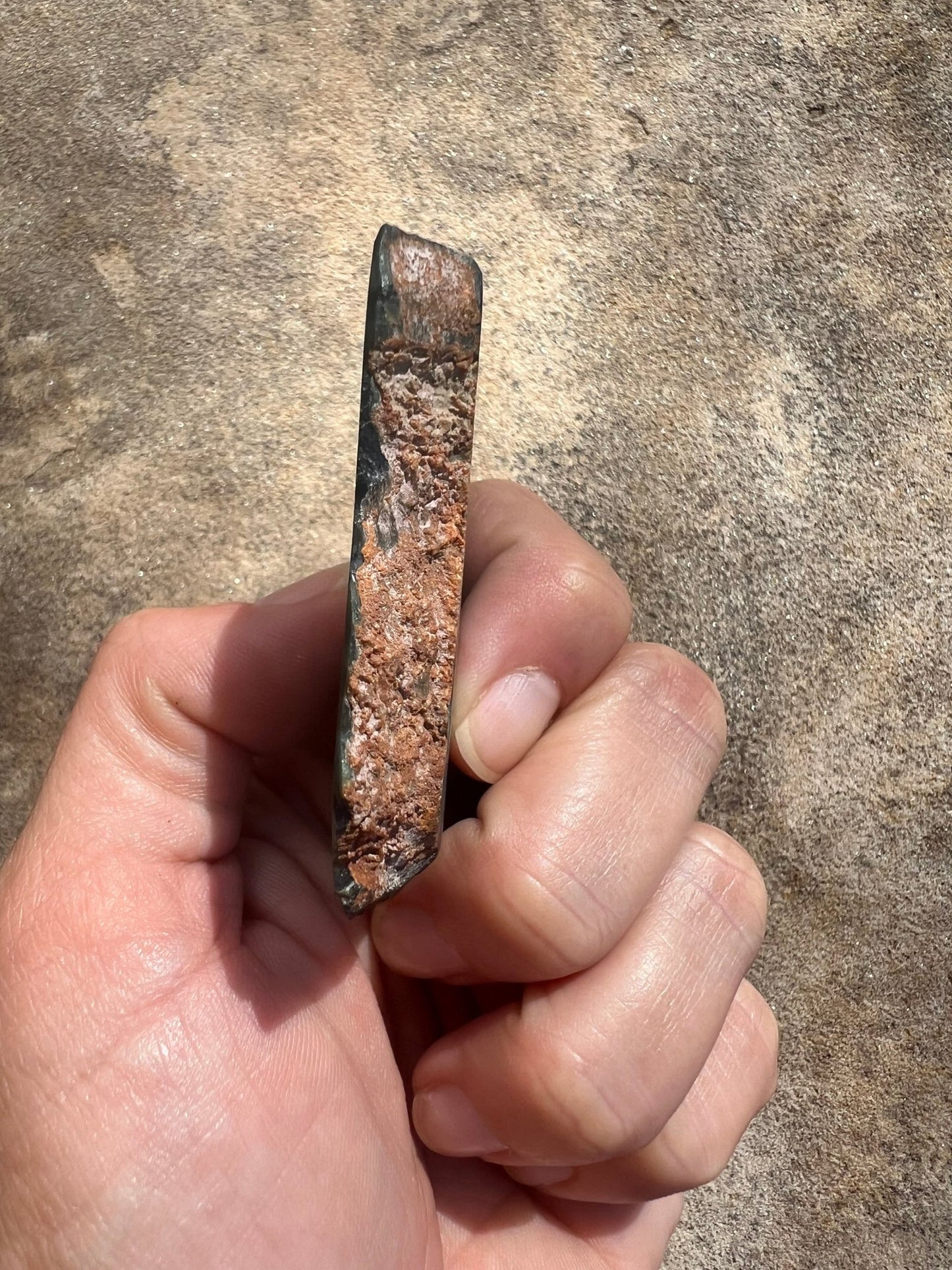 Blue Tigers Eye Slab 50g - Purple Door Alchemy