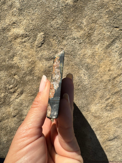 Blue Tigers Eye Slab 92g - Purple Door Alchemy