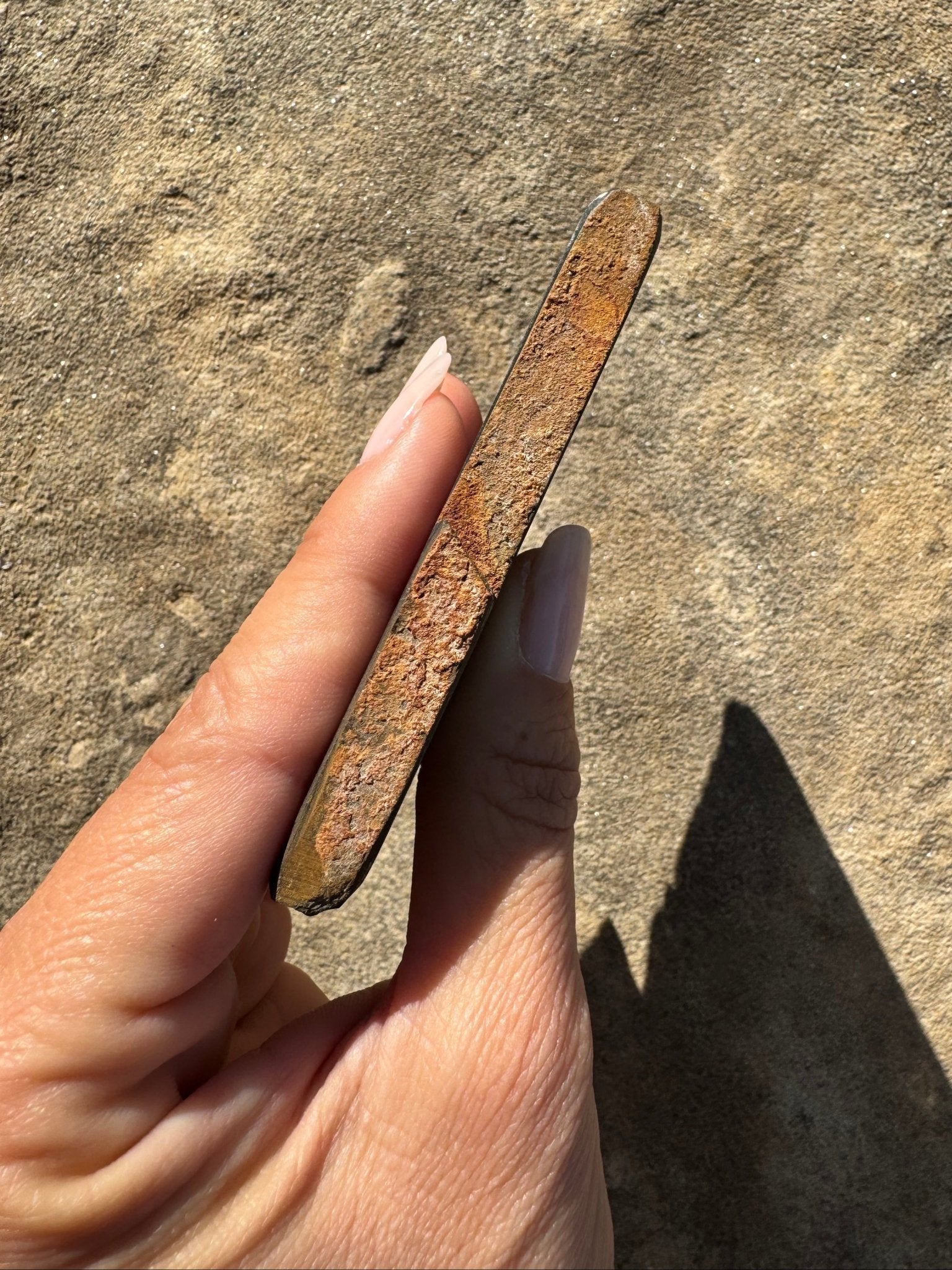 Blue Tigers Eye Slab 92g - Purple Door Alchemy