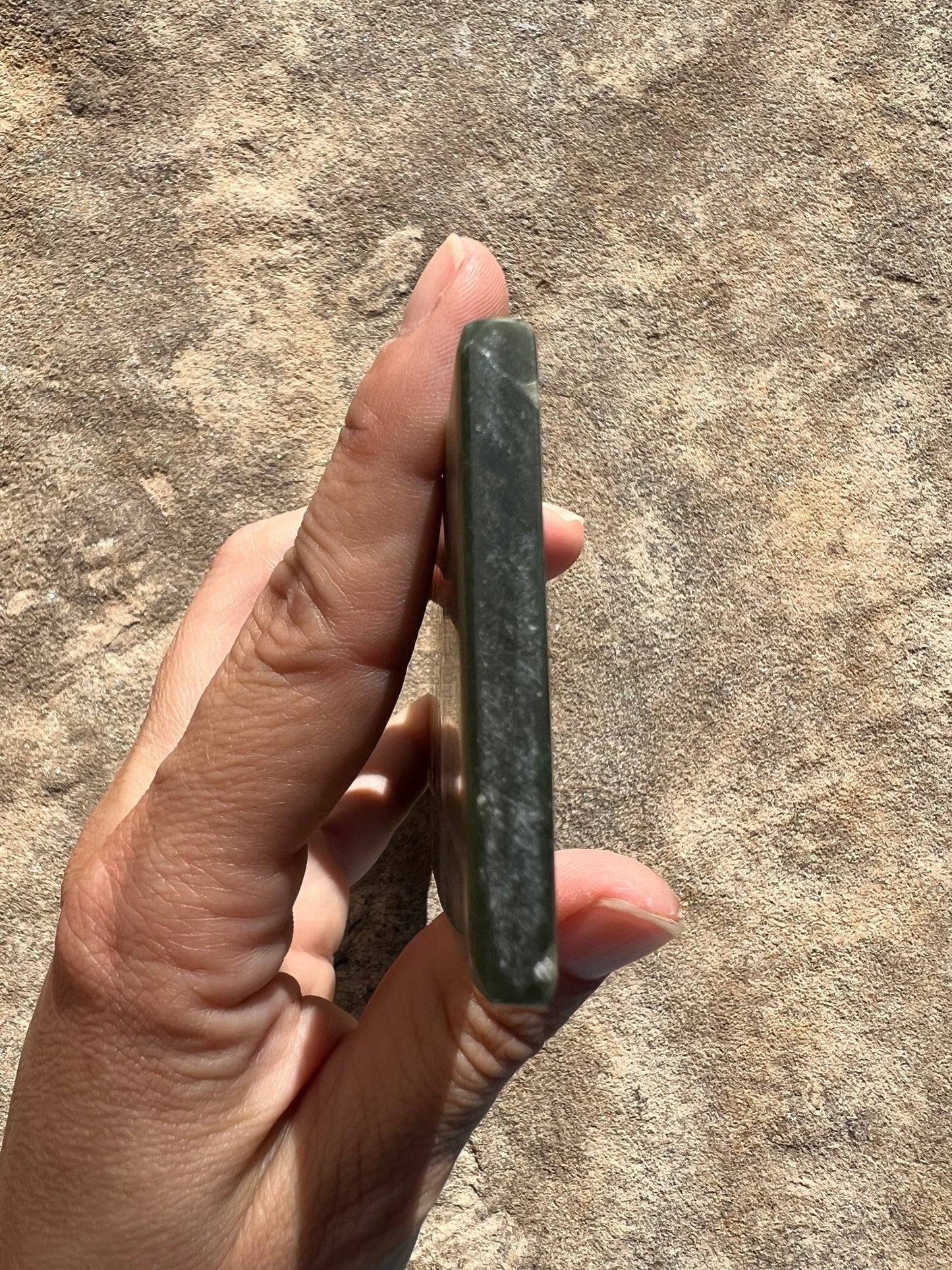 Canadian Nephrite Jade Slab 100g - Purple Door Alchemy