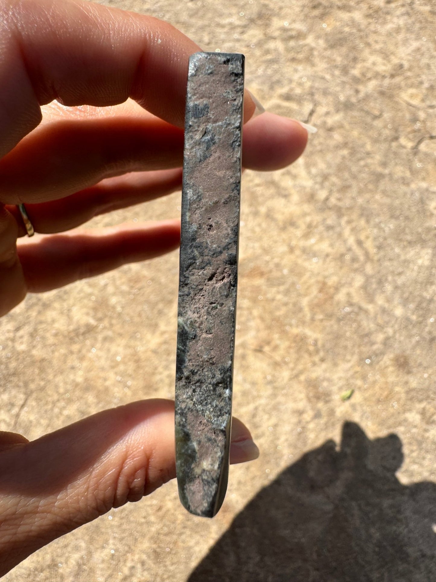 Canadian Nephrite Jade Slab 123g - Purple Door Alchemy