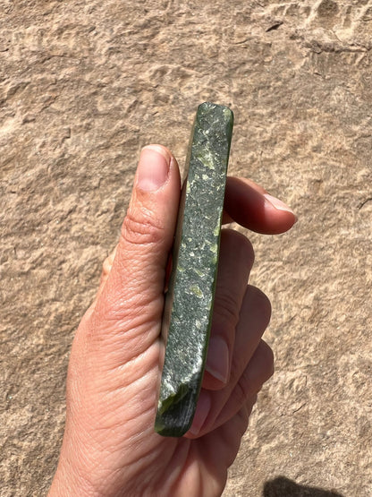 Canadian Nephrite Jade Slab 75g - Purple Door Alchemy