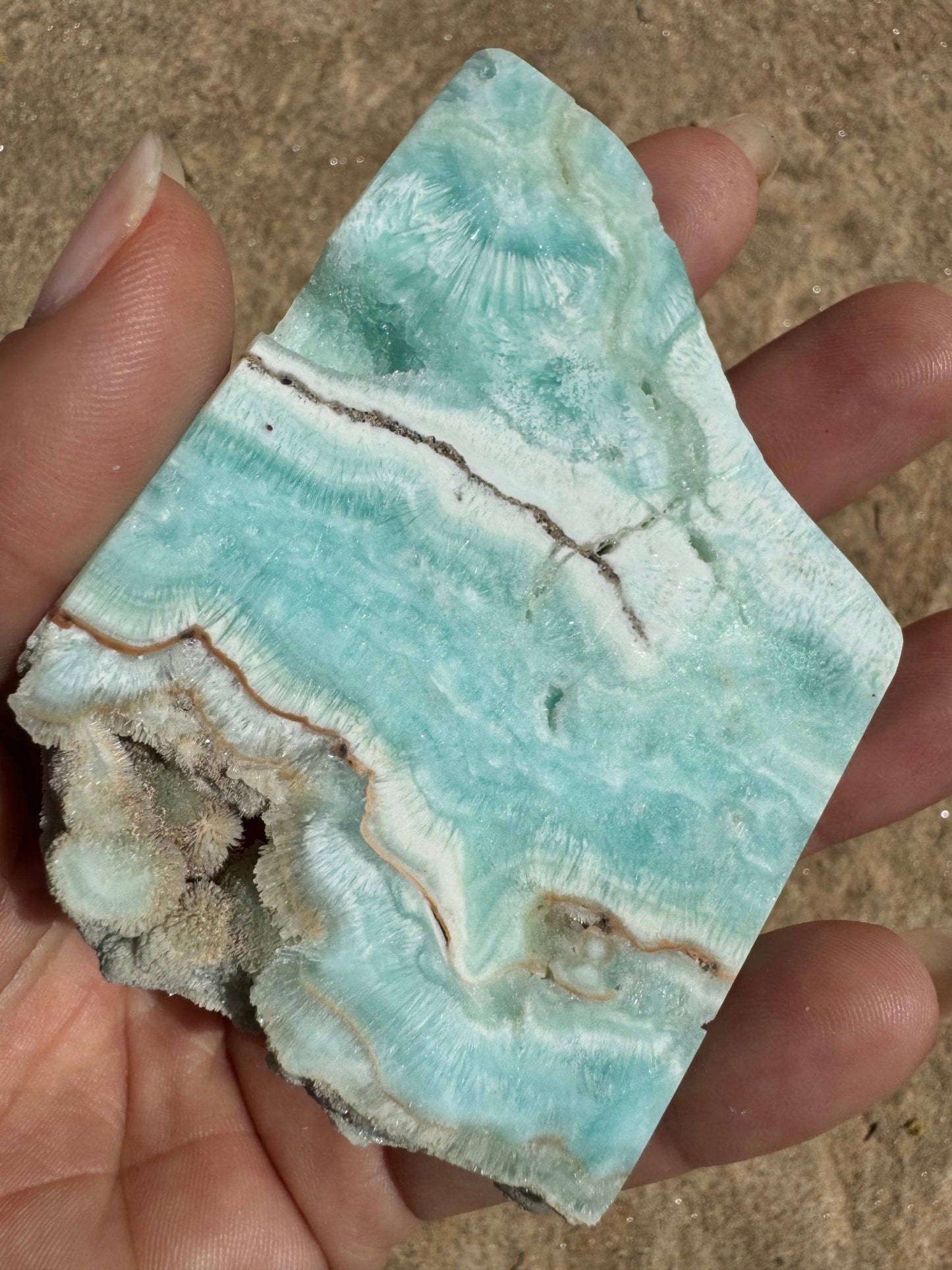 Caribbean Calcite 65g - Purple Door Alchemy