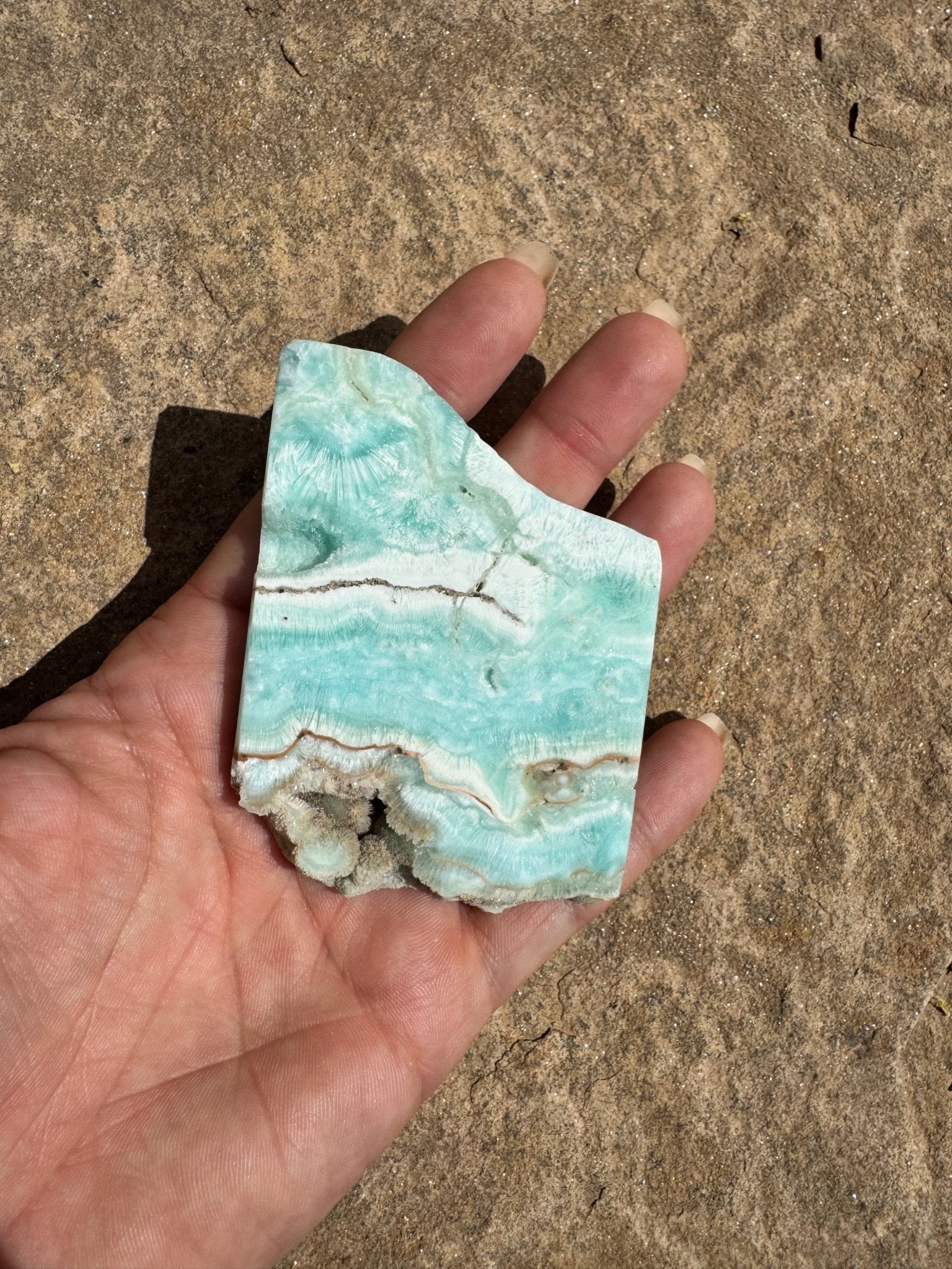 Caribbean Calcite 65g - Purple Door Alchemy