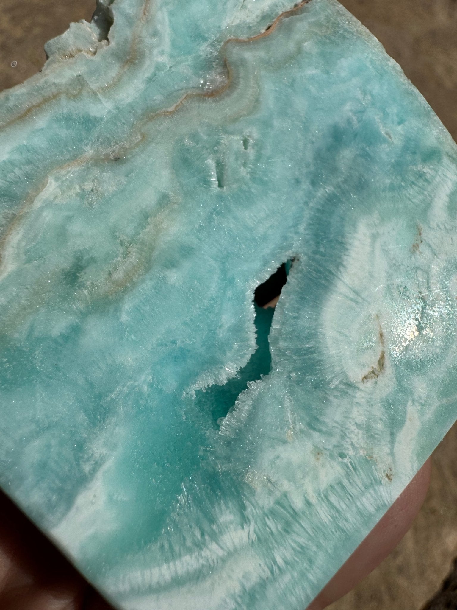 Caribbean Calcite 80g - Purple Door Alchemy