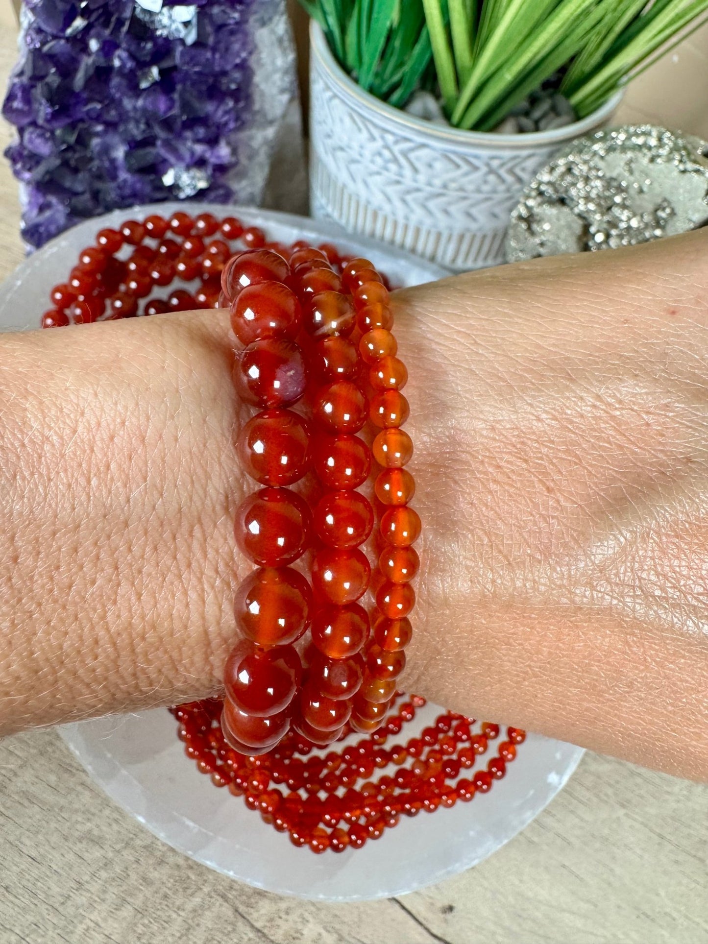 Carnelian Bracelet - Purple Door Alchemy