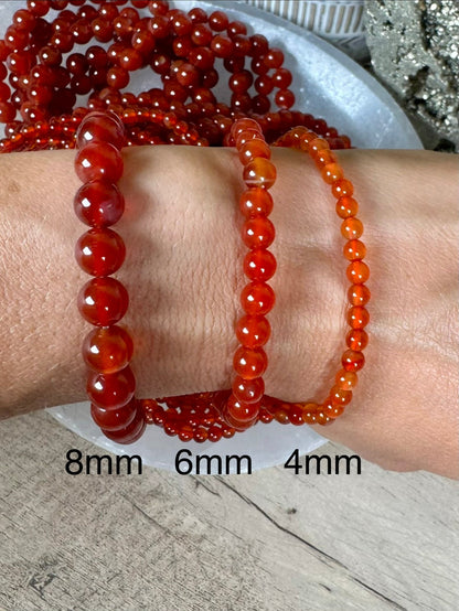 Carnelian Bracelet - Purple Door Alchemy