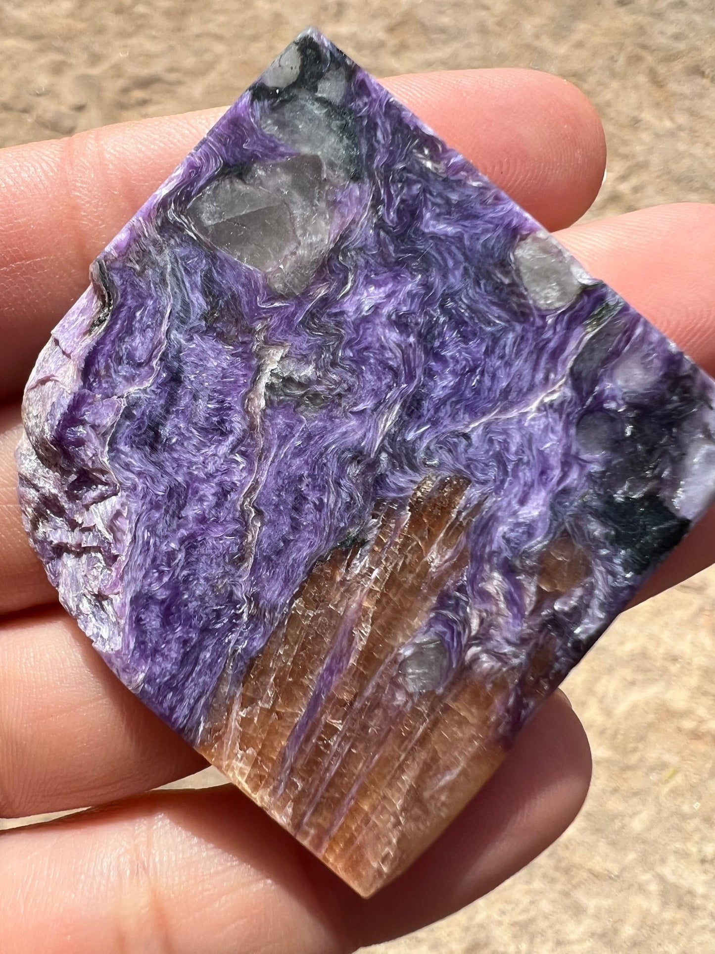 Charoite Slab 23g - Purple Door Alchemy